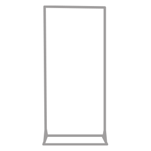 stylish Super Slim Freestanding Double Sided Digital Poster