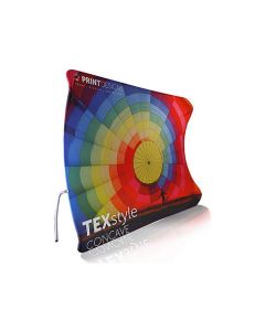 TEXStyle Concave Fabric Display
