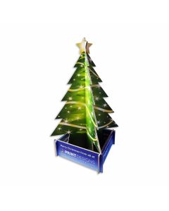 Cardboard Christmas Tree Display