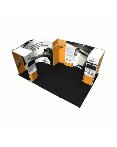 ISOframe Wave 6m X 4m Exhibition Stand