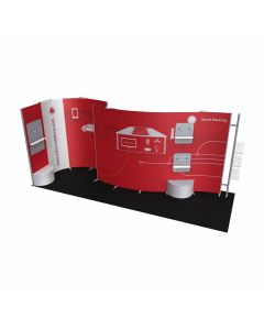 ISOframe Wave 6m X 2m Exhibition Stand