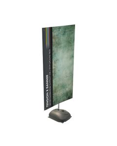 Outdoor Tension X Banner Stand