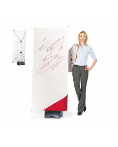 outdoor tensioned x banner stand