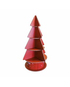 Rounded Cardboard Christmas Tree Display