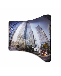 TEXStyle Curved Fabric Display