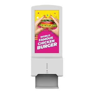 22" Hand Sanitiser Network Android Advertising Display
