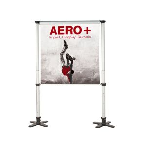 Aero Plus Roller Banner Cassette with Graphic