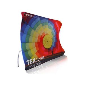 TEXStyle Concave Fabric Display