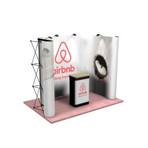 3M x 2M U Shaped Linked Pop Up Exhibition Stand