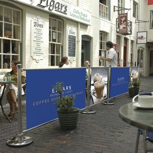 Cafe Barrier Graphics