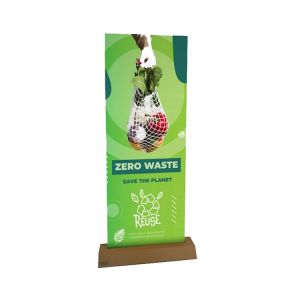 Greenboarder Cardboard Roller Banner Stand