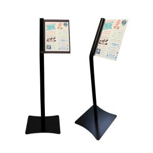 Information Point Poster Holder - with printed board