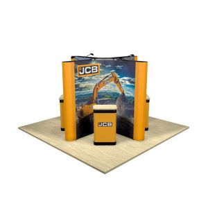 4m X 4m Exhibition Pop Up Stand Option 1