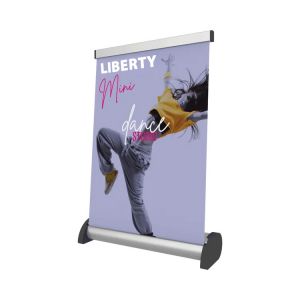 Liberty Mini Desktop Banner Stand