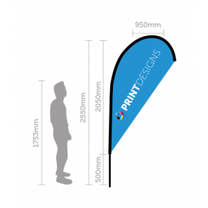 Medium Teardrop Flag