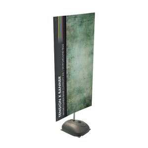 Outdoor Tension X Banner Stand