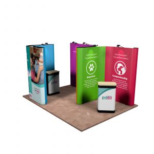3M x 4M Full Display Pop Up Exhibition Stand