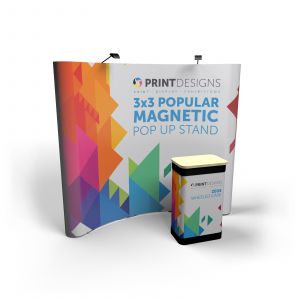 Popular Magnetic Pop Up Display Stand