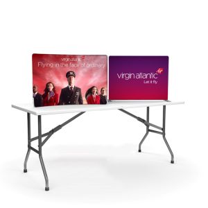 TEXStyle Desktop Fabric Display Stands