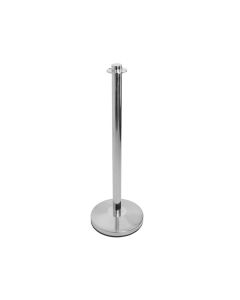 Rope Barrier Post & Base With Flat Top
