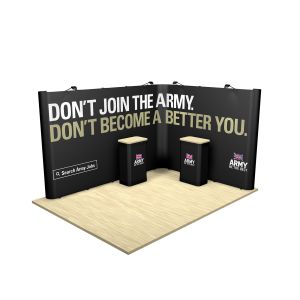3M x 4M L Shaped Pop Up Stand