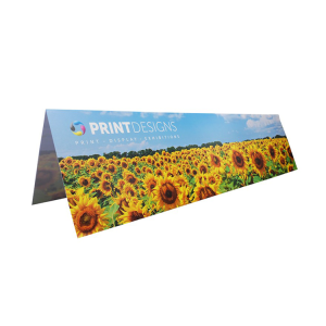 Corrugated Wedge Advertising Sign Hoarding 