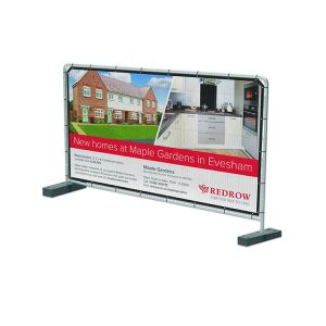 Heras Fencing Banner