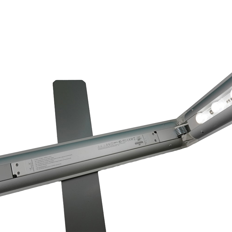 Pivoting support feet on a FastFrame LED lightbox