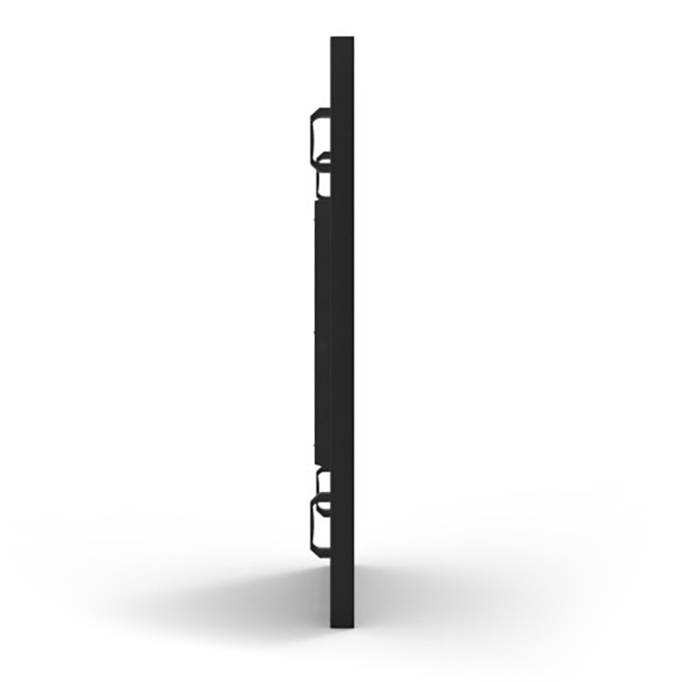 Side profile of an ultra high brightness digital window display
