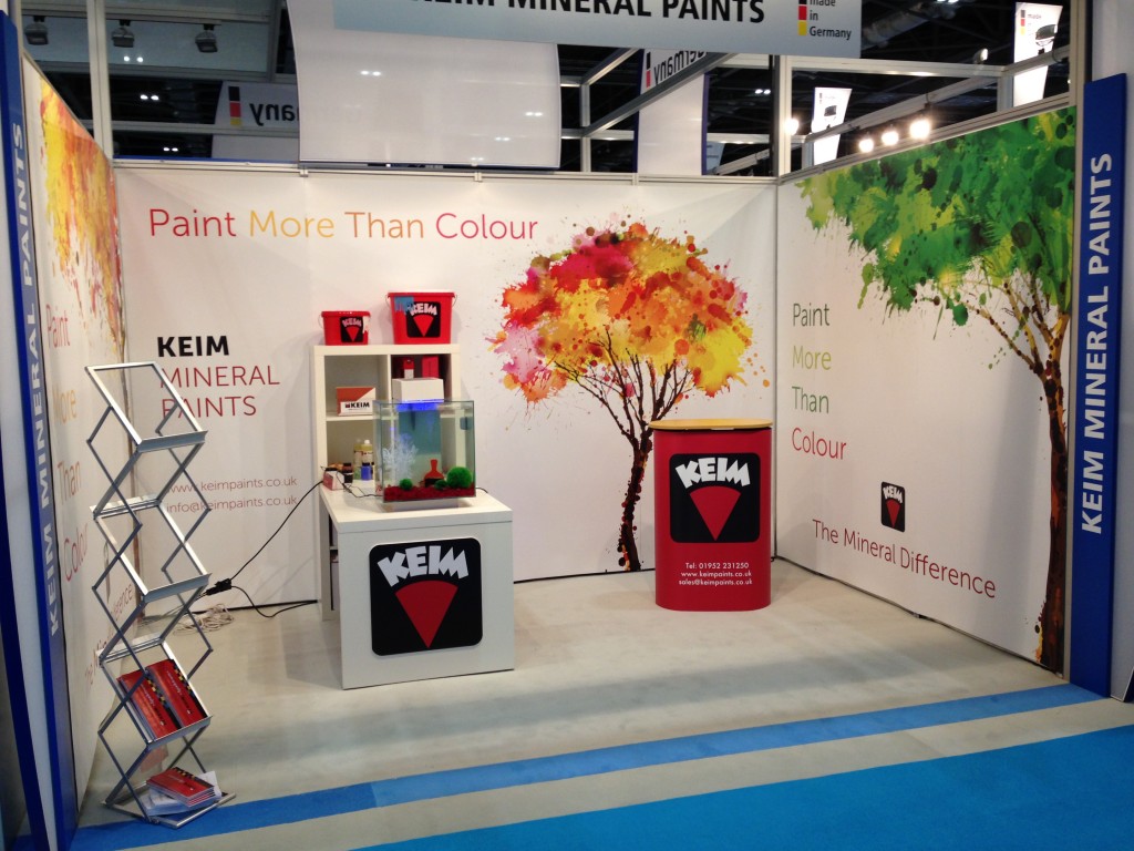 Used at Ecobuild show 2014