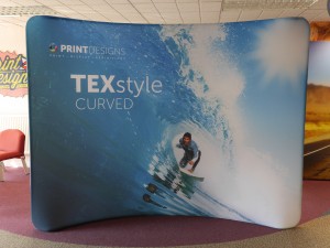 Printdesigns TEXStyle Curved Display Stand