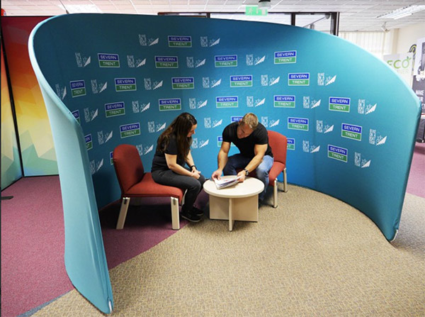 Image of the Formulate pop up meeting pod from Printdesigns 