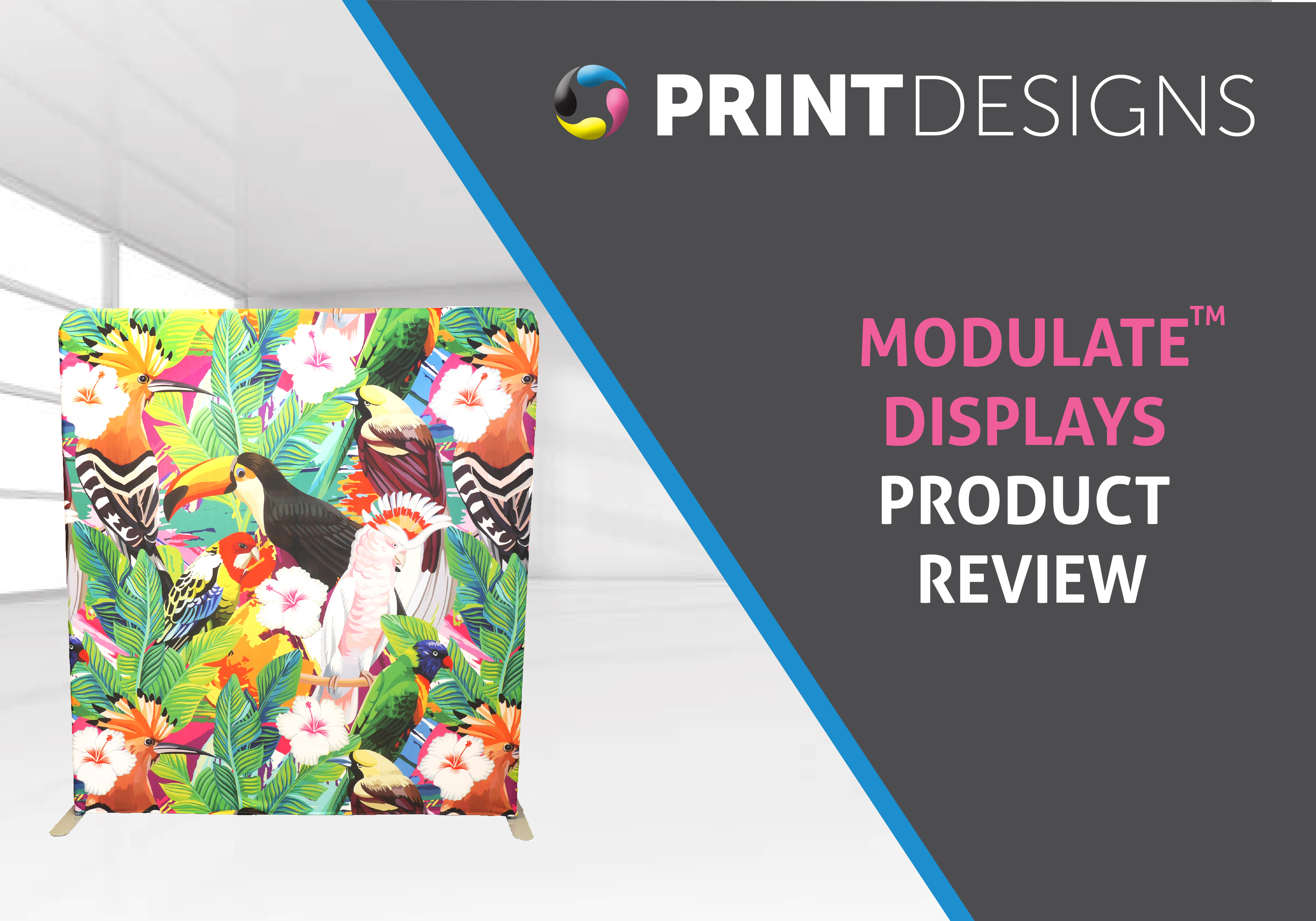 Typical Modulate™ Display Building Block 1.5M wide x 2M tall