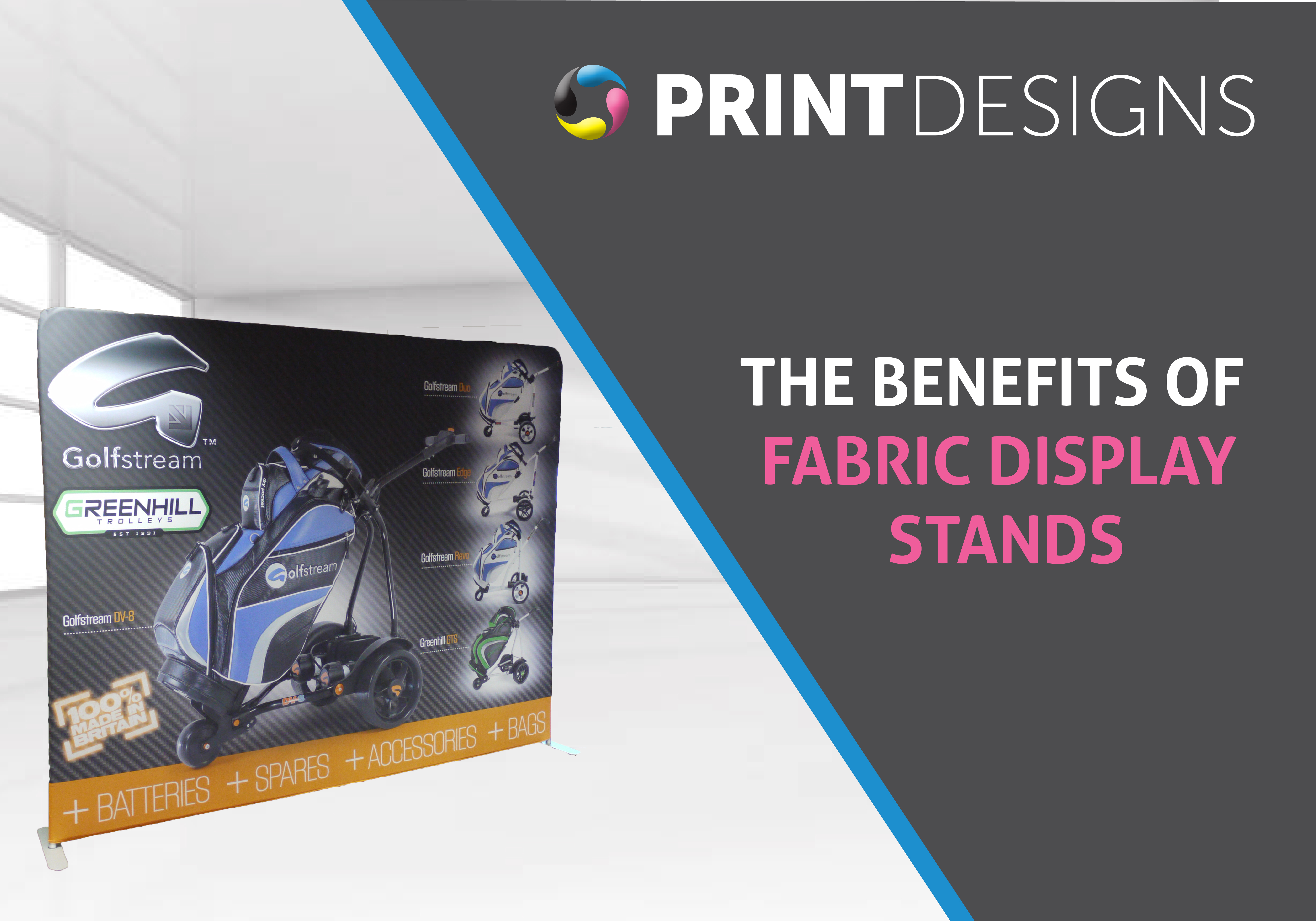 Fabric Display Stand