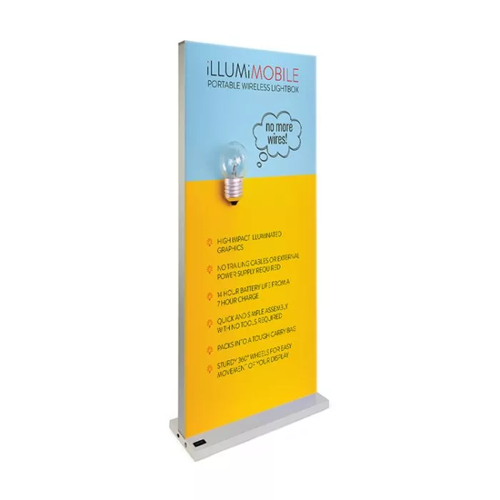 Battery powered light box on sale