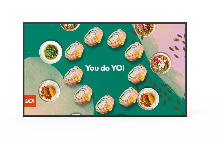 4K Large Format Commercial Displays - an example of a screen