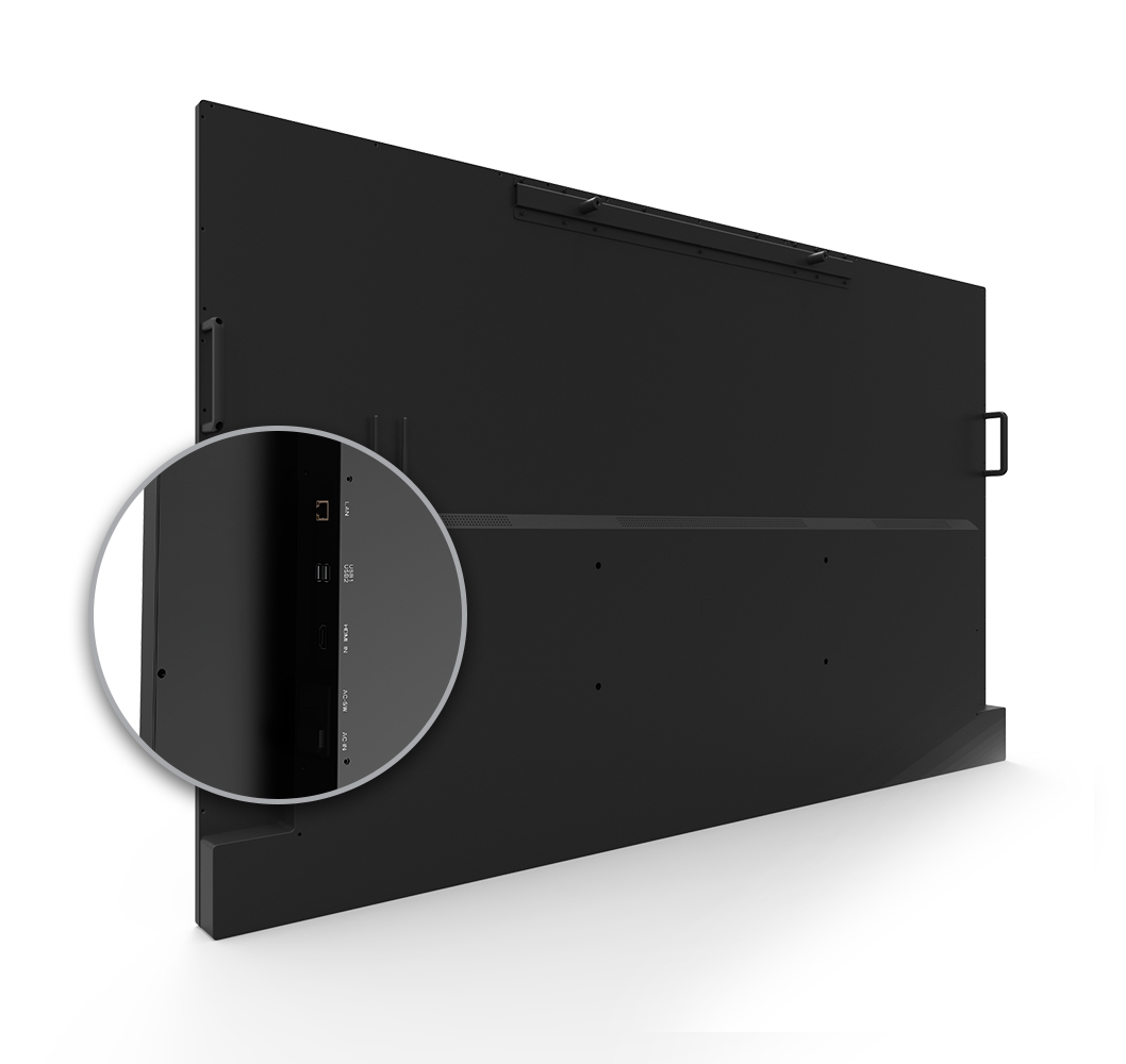 4K Large Format Commercial Displays inputs