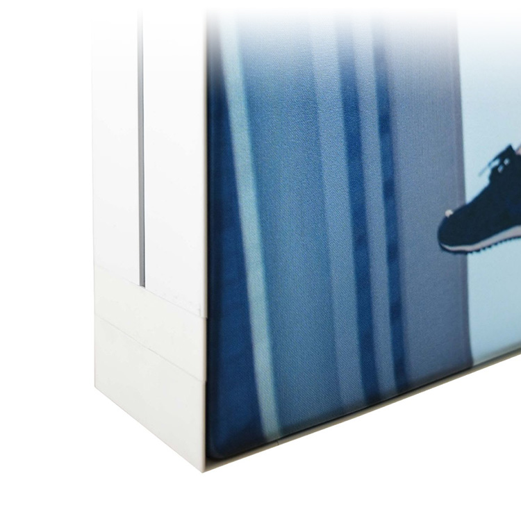 Picture of the fabric graphics that are used with the 4m x 3m Backlit Exhibition Stand &ndash; Shell Scheme Display &ndash; Illumigo Lightbox