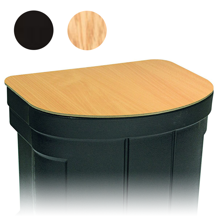 A flat tabletop lid is available for the Twist Banner Stand Hard Case