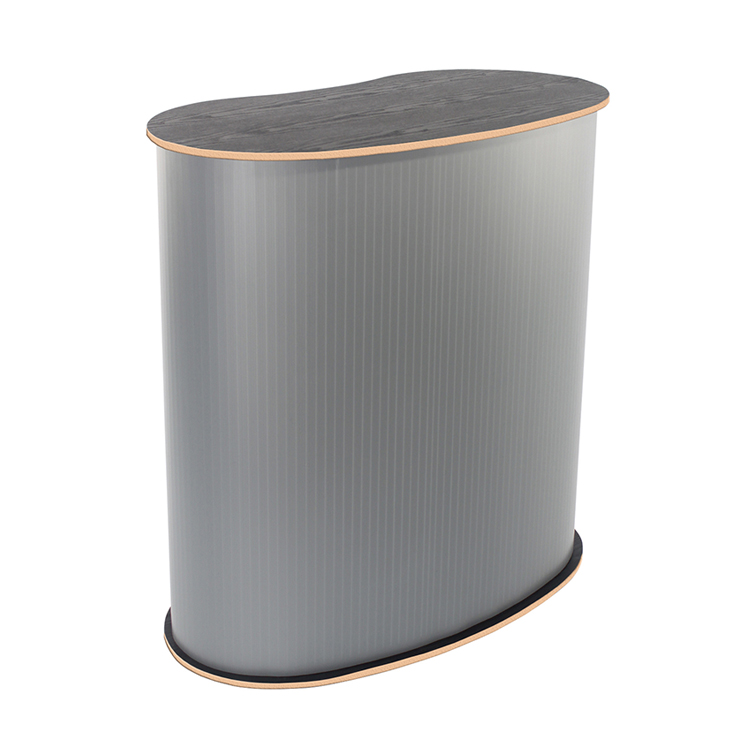 Basics Curved Counter shown with the black table top