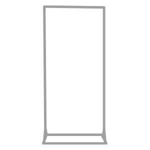 The Super Slim Freestanding Double Sided Display - Frame