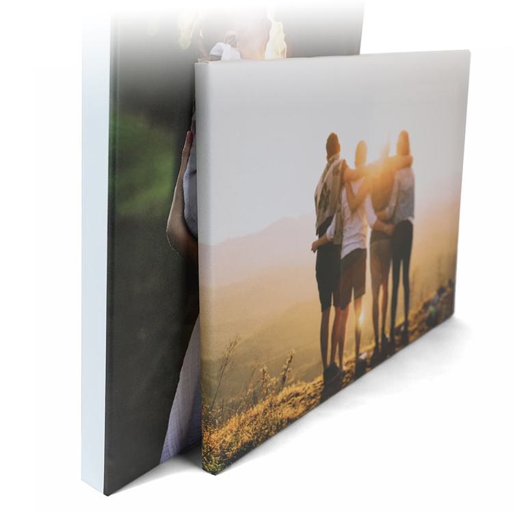 Canvas Printing Wrapped or White Edges