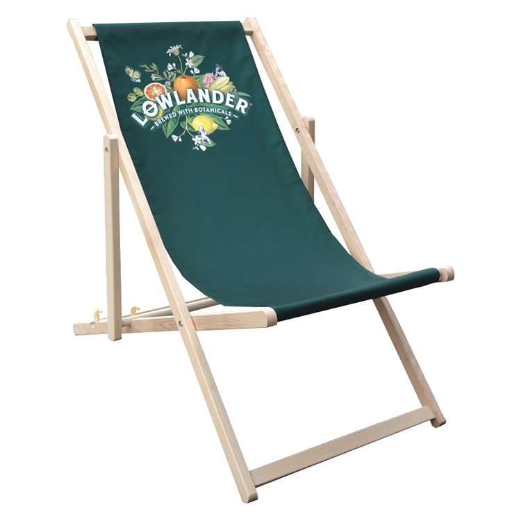 Personalised printed deckchairs