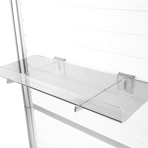 Slatwall Product Shelf 250 x 600mm