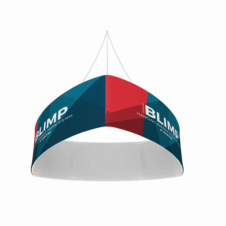 Blimp Trio Curved Hanging Display Banner