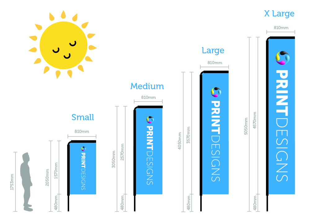 Rectangular Flag DImensions